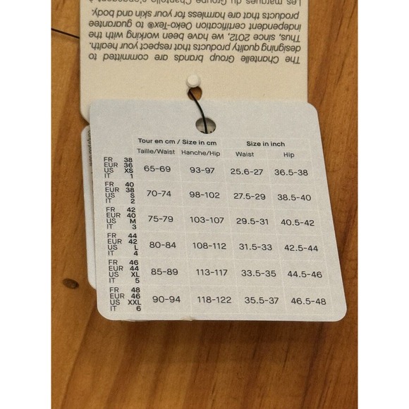 NEW Chantelle Firm Control High Waist Brief Style 3503 Sz XXL Shapewear Black - Picture 6 of 6